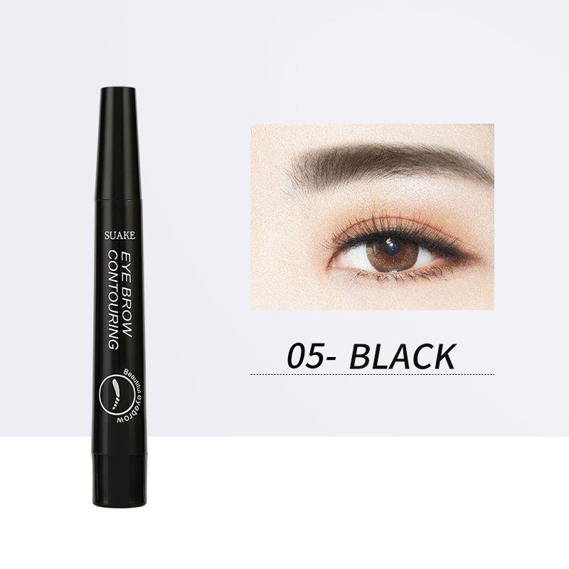 JMT-217546 Four-Headed Long-Lasting Eyebrow Pencil in Multicolor Options