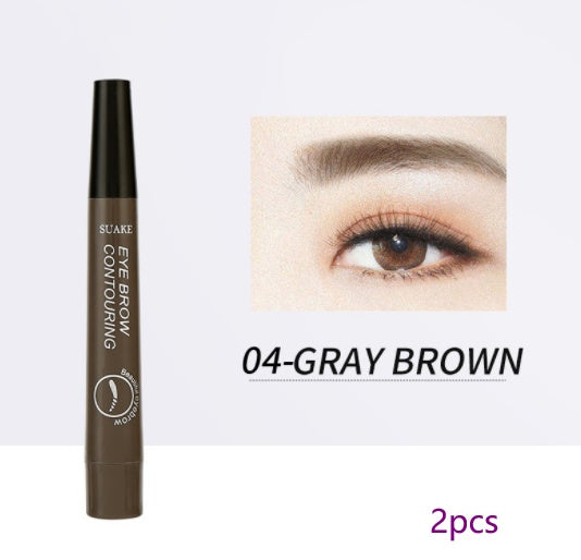 JMT-217546 Four-Headed Long-Lasting Eyebrow Pencil in Multicolor Options
