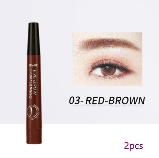 JMT-217546 Four-Headed Long-Lasting Eyebrow Pencil in Multicolor Options