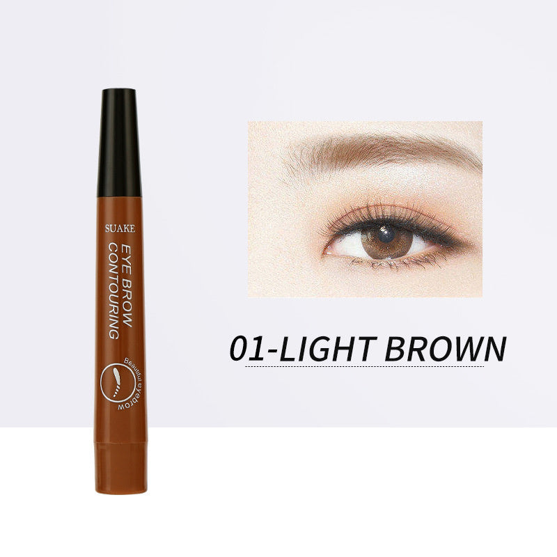 JMT-217546 Four-Headed Long-Lasting Eyebrow Pencil in Multicolor Options