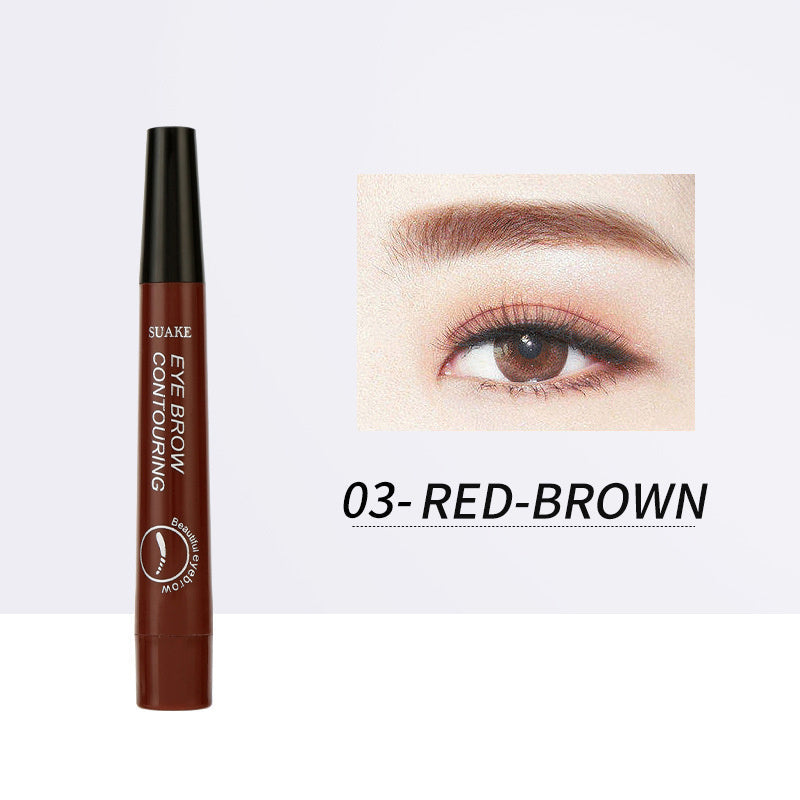 JMT-217546 Four-Headed Long-Lasting Eyebrow Pencil in Multicolor Options
