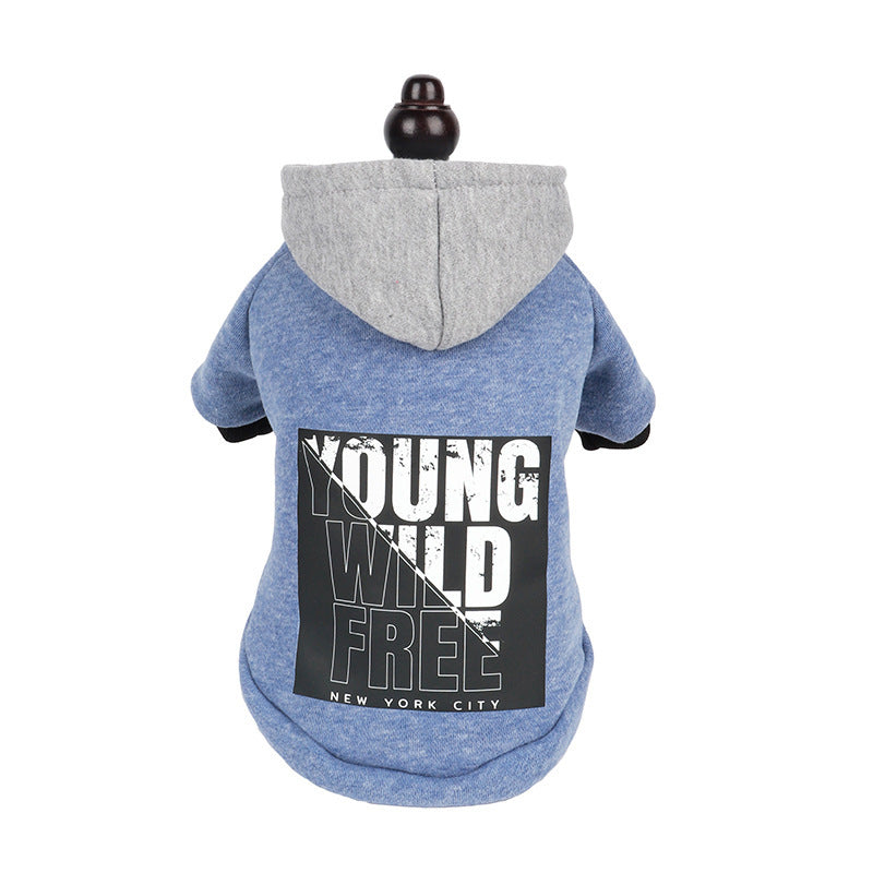 JMT-217738 Casual Letter Print Hooded Sweatshirt for Everyday Wear