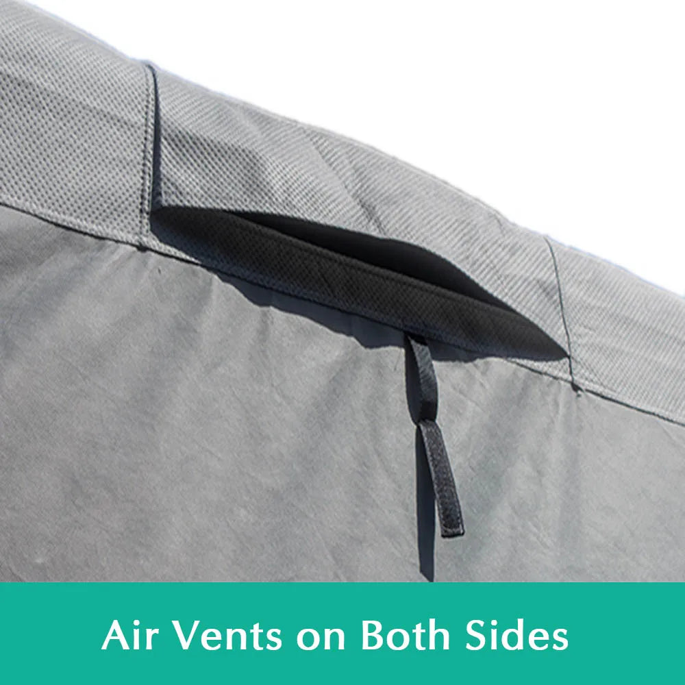 JMT-217738 Durable Waterproof Polypropylene RV Cover for Class C Motorhomes and Campers