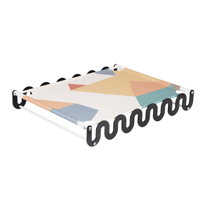 JMT-218122 Cat Hammock with Breathable Oxford Cloth and Scratch-Resistant Wrought Iron Frame