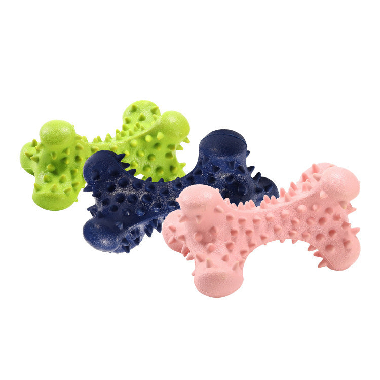 JMT-218250 Durable Natural Rubber Dog Bite Toy for Medium and Large Dogs - Assist with Oral Hygiene and Fresh Breath