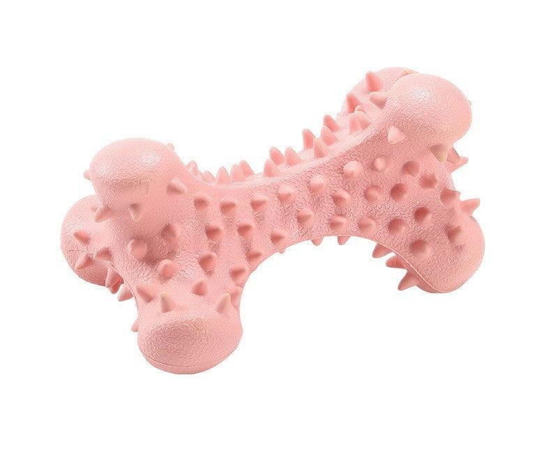 JMT-218250 Durable Natural Rubber Dog Bite Toy for Medium and Large Dogs - Assist with Oral Hygiene and Fresh Breath