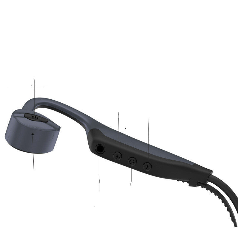 JMT-218250 Waterproof Bone Conduction Bluetooth Headset with 4-16GB Memory and 10m Range