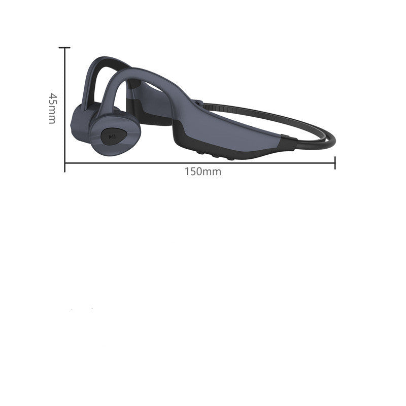 JMT-218250 Waterproof Bone Conduction Bluetooth Headset with 4-16GB Memory and 10m Range