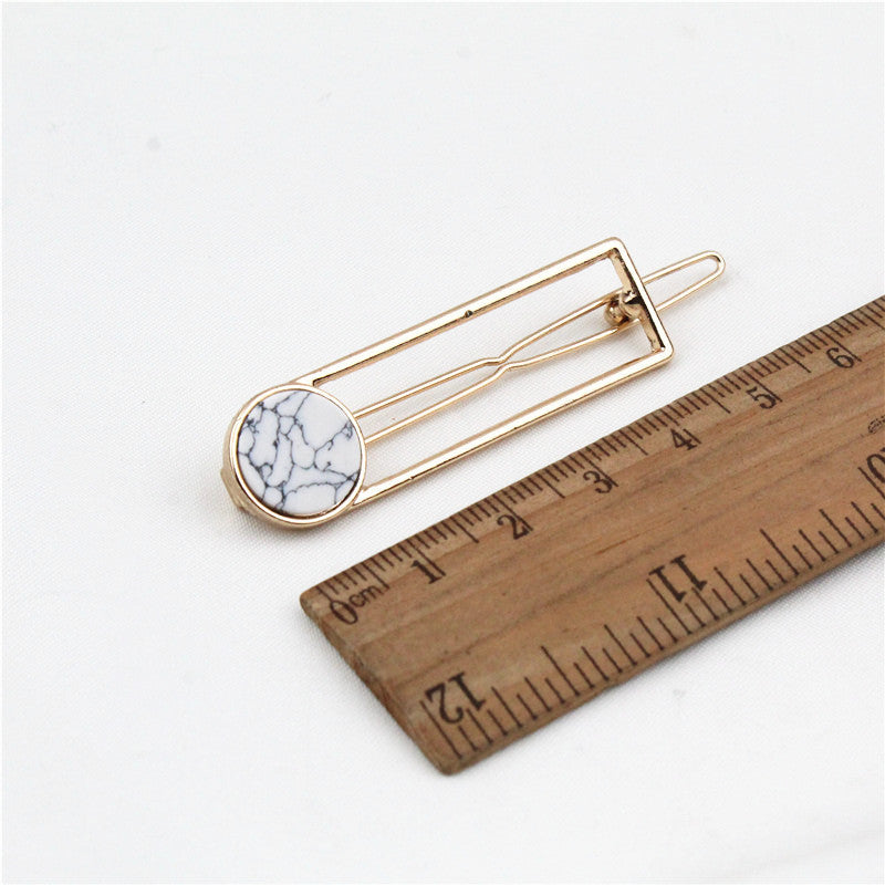 JMT-218634 Chic Alloy Geometric Hairpin in Various Styles and Colors