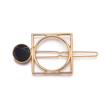 JMT-218634 Chic Alloy Geometric Hairpin in Various Styles and Colors