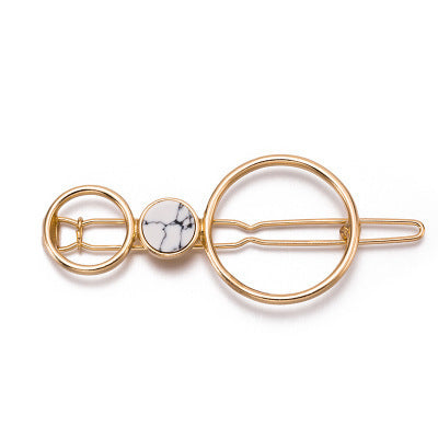 JMT-218634 Chic Alloy Geometric Hairpin in Various Styles and Colors