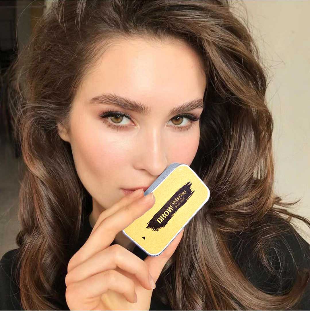 JMT-218698 Eyebrow Shaping Soap with Brush for Natural and Defined Brows