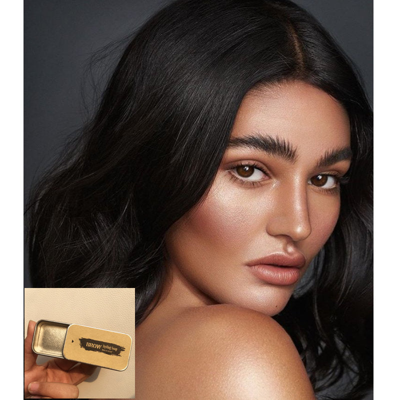 JMT-218698 Eyebrow Shaping Soap with Brush for Natural and Defined Brows