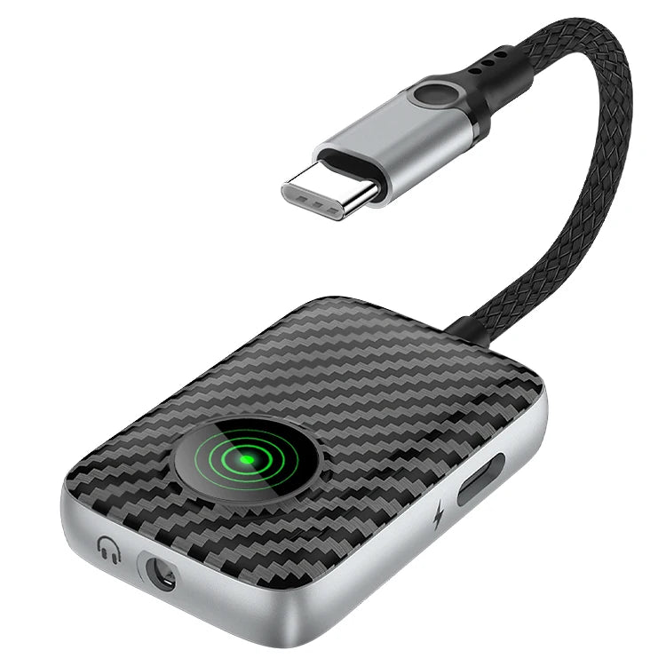 JMT-219082 Live Streaming Audio Adapter for iPhone and Android with Earphone Jack Splitter
