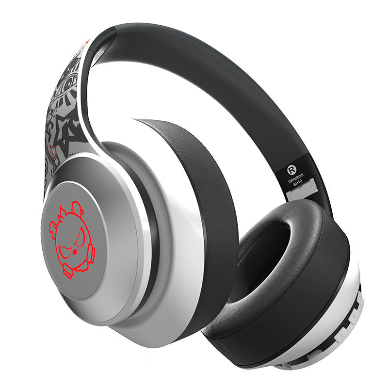 JMT-219402 5.0 Bluetooth Headset for Music and Sports with Subwoofer, Multi-Point Connection, Power Display, and Voice Control
