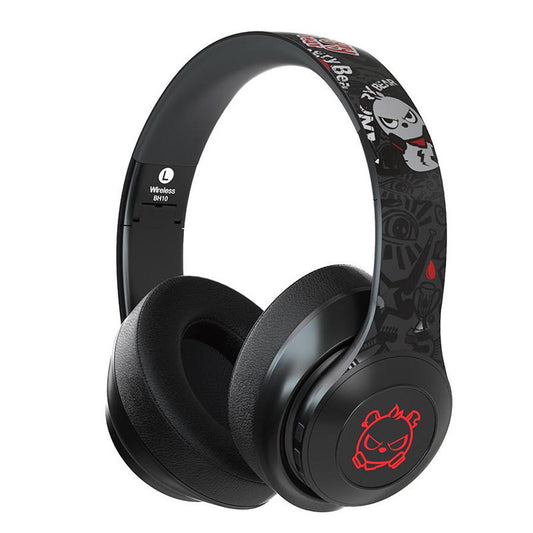 JMT-219402 5.0 Bluetooth Headset for Music and Sports with Subwoofer, Multi-Point Connection, Power Display, and Voice Control