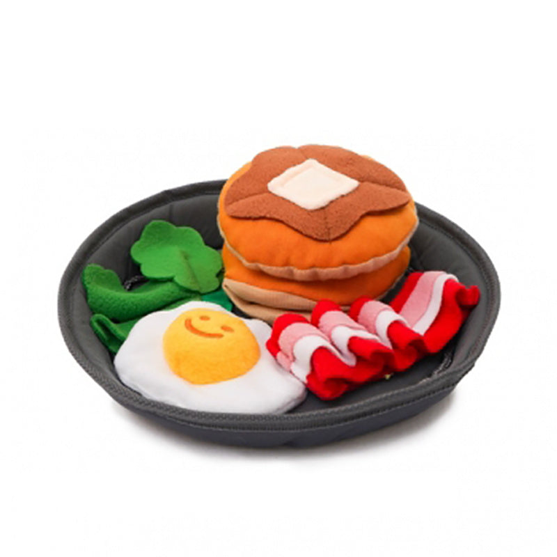 JMT-219402 Breakfast Pot Pet Vocal & Snack Toys for Dogs and Cats