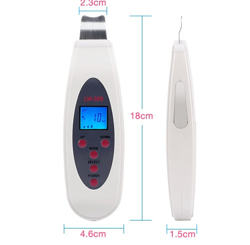 JMT-219402 Ultrasonic Blackhead Skin Cleaner with Deep Cleansing and Skin Tightening Function