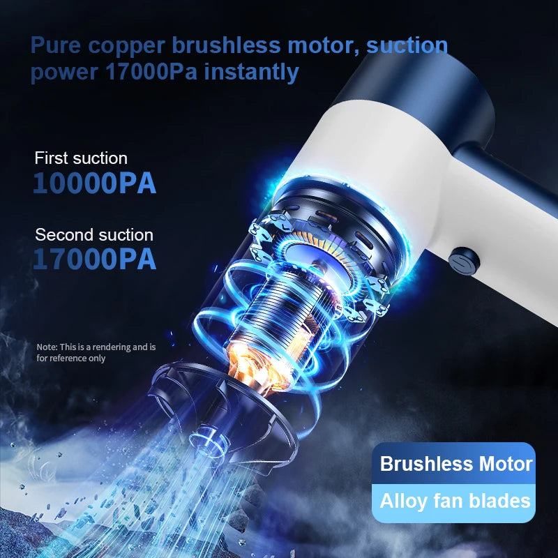 JMT-219722 High-Power All-in-One Automotive and Household Vacuum Cleaner with Super Suction Capability
