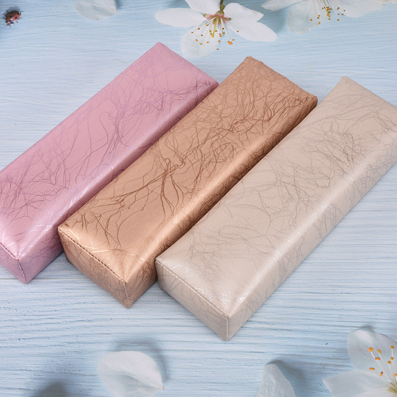 JMT-219722 Leather and Sponge Hand Pillow for Nail Art and Manicure Treatment