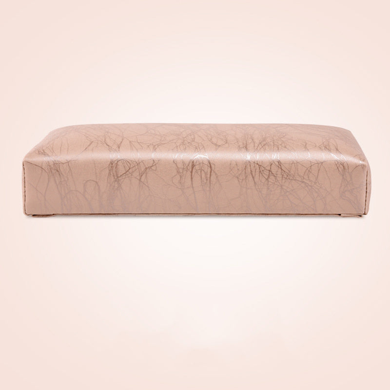 JMT-219722 Leather and Sponge Hand Pillow for Nail Art and Manicure Treatment