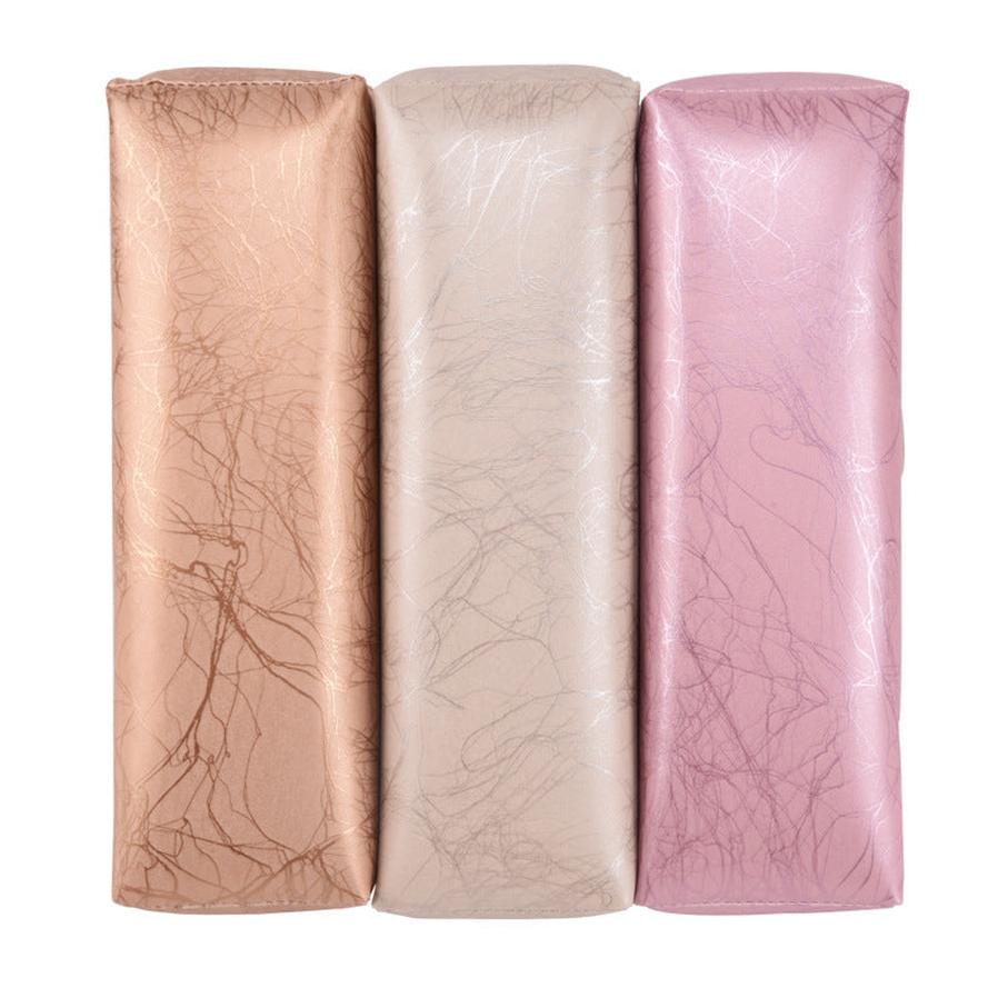 JMT-219722 Leather and Sponge Hand Pillow for Nail Art and Manicure Treatment