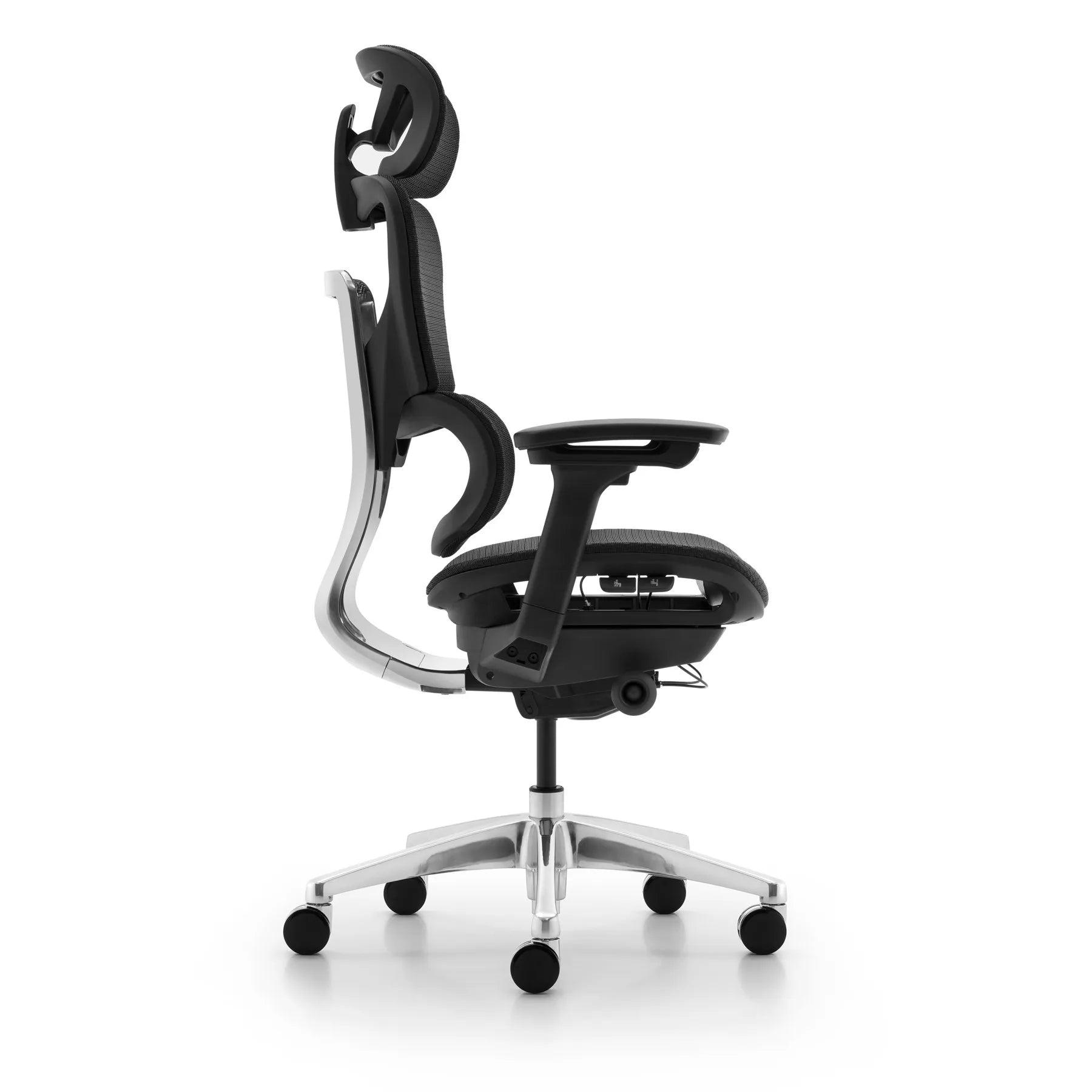 JMT-219850 Ergonomic Mesh Office Chair with Adjustable 4D Armrests and Swivel Design