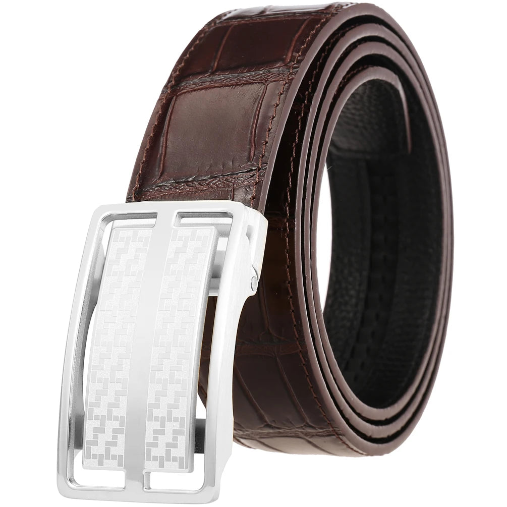 JMT-220170 Casual Genuine Leather Belt for Everyday Wear - Model LY36-61325-8