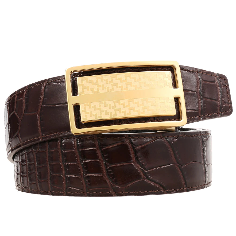 JMT-220170 Casual Genuine Leather Belt for Everyday Wear - Model LY36-61325-8