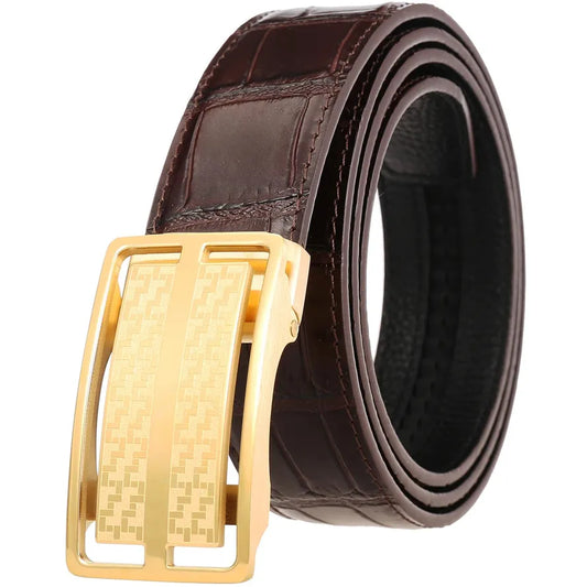 JMT-220170 Casual Genuine Leather Belt for Everyday Wear - Model LY36-61325-8