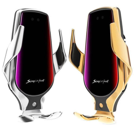 JMT-220426 Magic Clip R3 Universal Car Phone Holder - Type-C Fast Charging with Adjustable Grip for Optimal Device Support