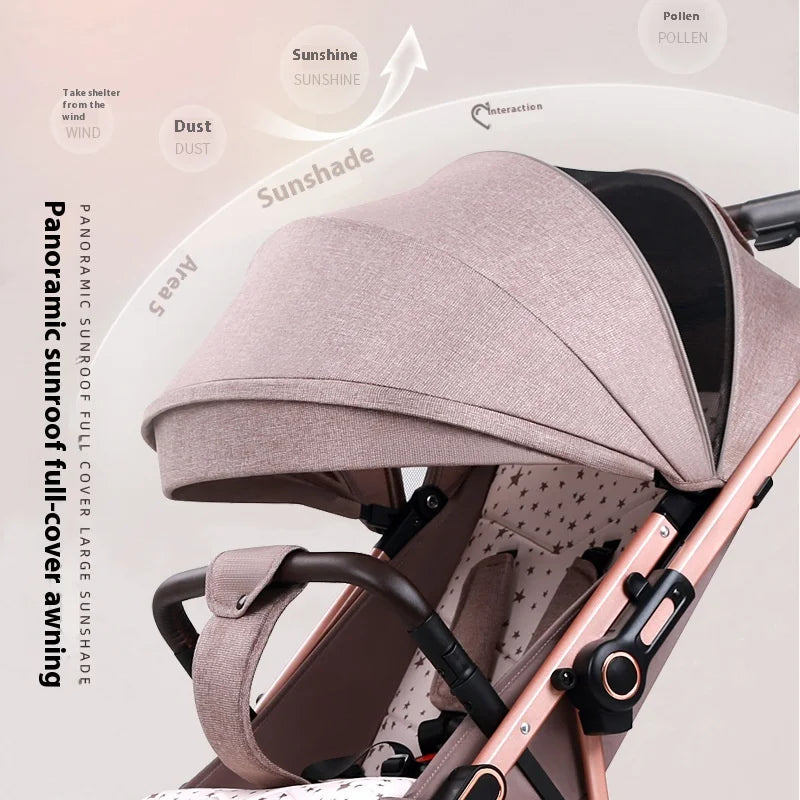 JMT-220554 Adjustable Baby Stroller with High-Quality Control for Newborns