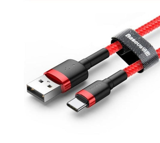 JMT-220746 Android Micro USB Charging Cable 2 In 1 Woven Mobile Phone Data Cable - 0.5m/1m/2m Lengths Available