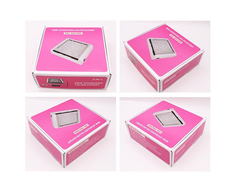 JMT-220874 All-in-One Nail Polish Vacuum Cleaner with Suction Power and Accessories