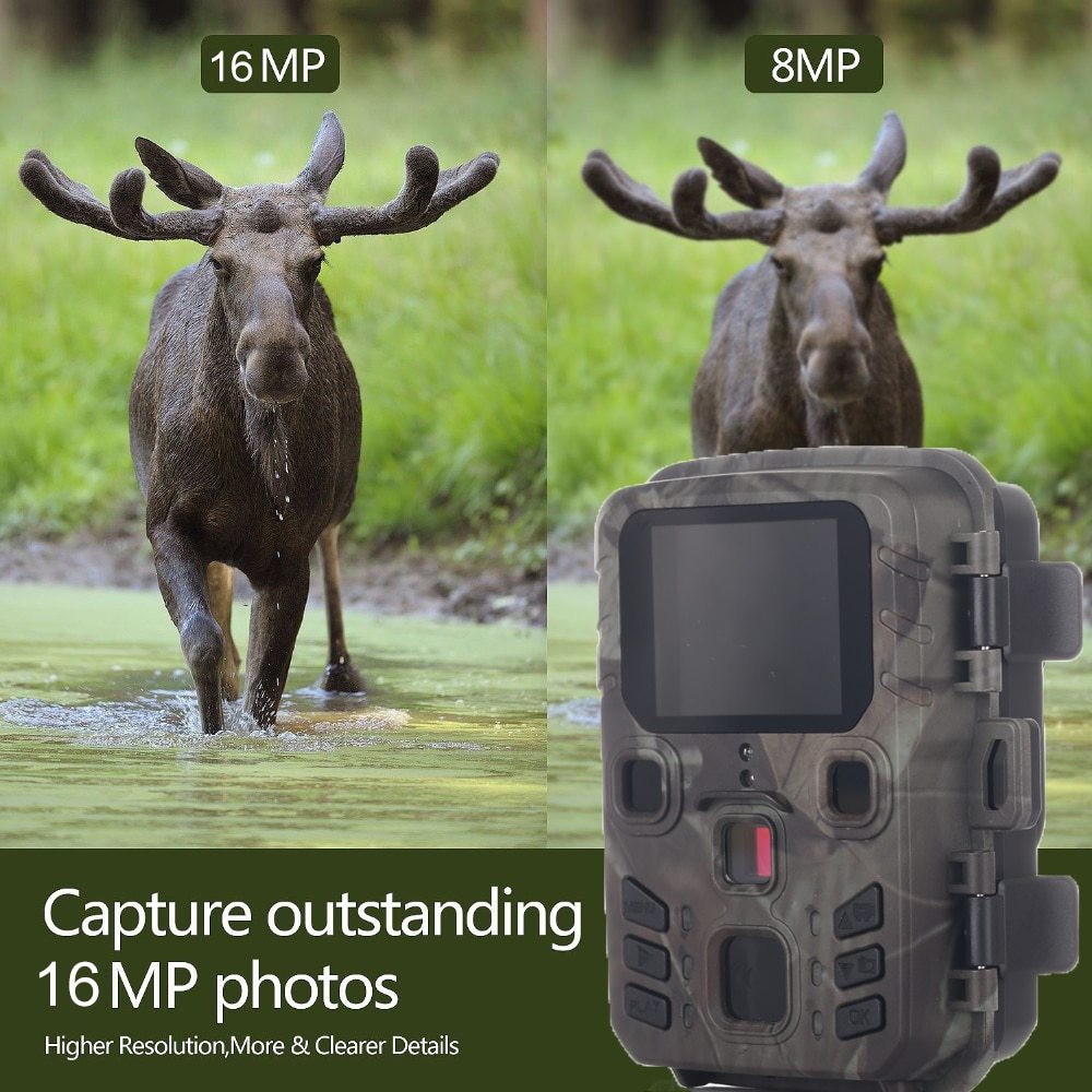 JMT-220938 Infrared Night Vision Device with TF Card - 12MP, Plastic Body, 0.4KG Weight