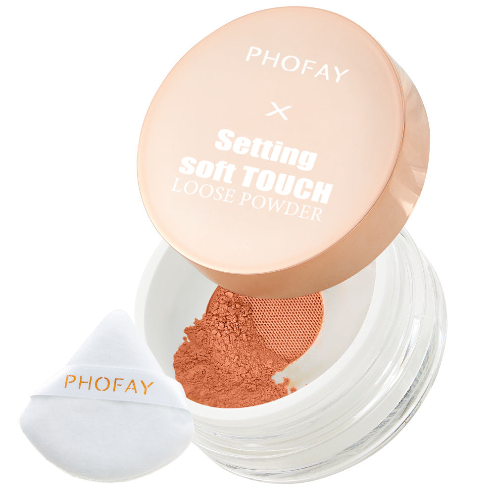 JMT-221002 Soft Touch Loose Powder - Long-lasting, Weightless & Sweatproof, 10g