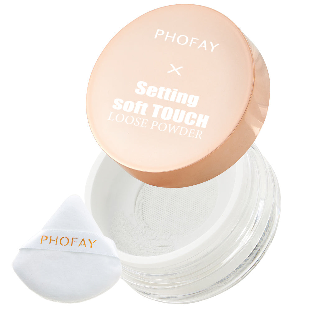 JMT-221002 Soft Touch Loose Powder - Long-lasting, Weightless & Sweatproof, 10g