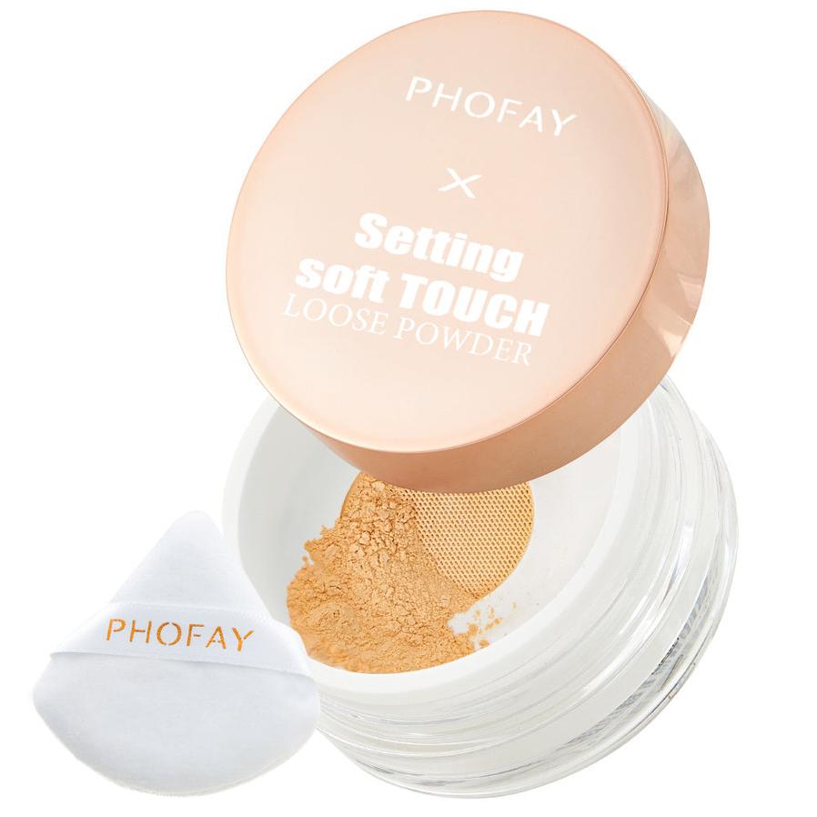 JMT-221002 Soft Touch Loose Powder - Long-lasting, Weightless & Sweatproof, 10g