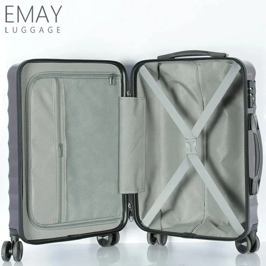 JMT-221130 Lightweight 28 Inch Hardshell Spinner Suitcase in ABS and PC Material