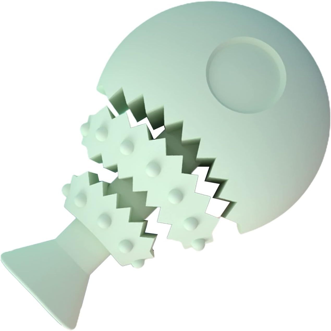 JMT-221386 Fish Bone Shaped Dog Chew Toy - Interactive Dental Training Toy for Small to Large Dogs