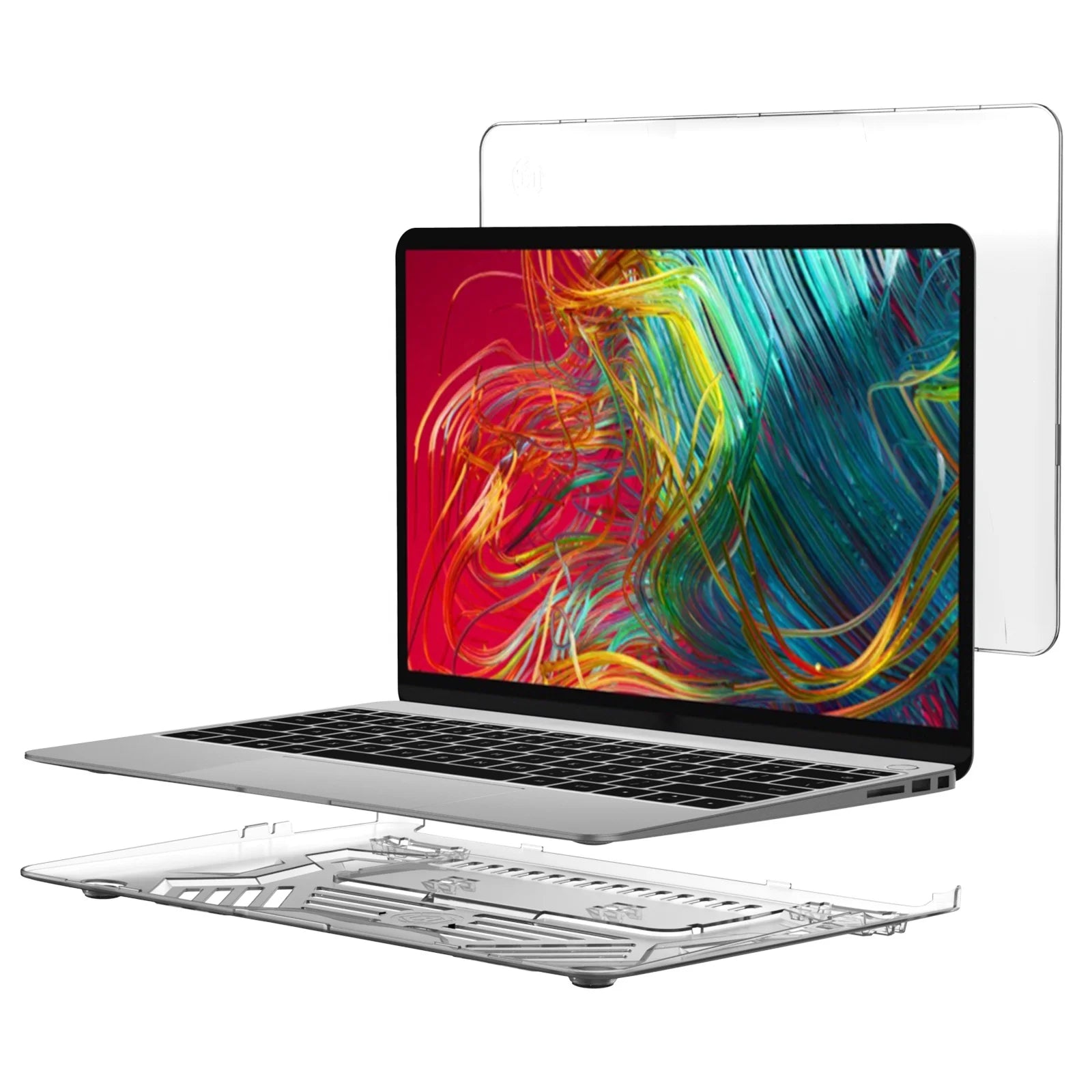 JMT-221386 Invisible Foldable Hardshell Case and Stand for MacBook Pro 13 Inch M1 2020 A2289 A2251