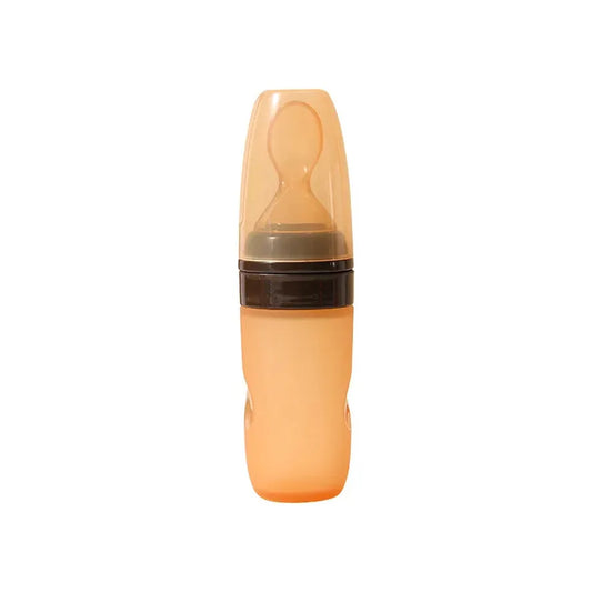 JMT-221514 Silicone Squeeze Spoon Baby Food Feeder for Infants - Easy Food Dispensing for Little Ones