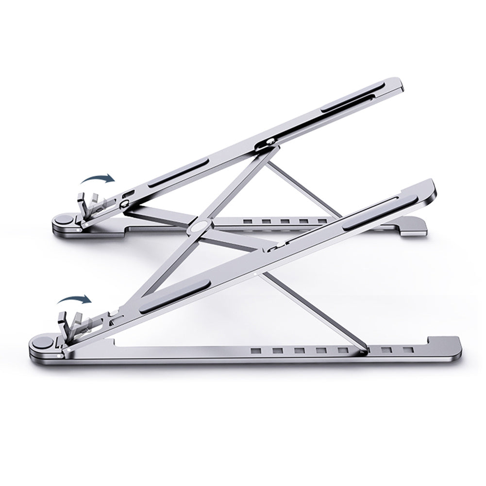 JMT-221578 Adjustable Portable Aluminum Laptop Stand for 11-17.3 Inch Devices