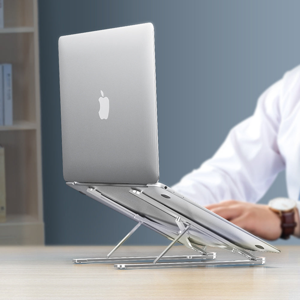 JMT-221578 Adjustable Portable Aluminum Laptop Stand for 11-17.3 Inch Devices