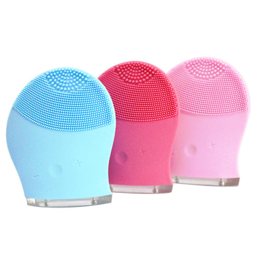 JMT-221706 Sonic Silicone Facial Cleansing Brush with Deep Cleaning and Massaging Function