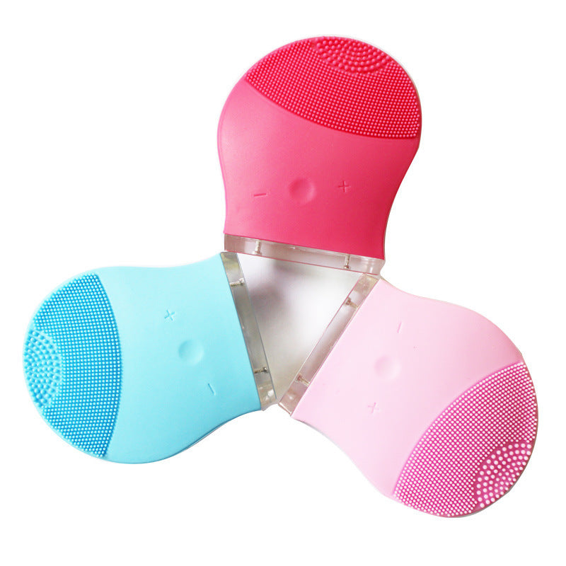 JMT-221706 Sonic Silicone Facial Cleansing Brush with Deep Cleaning and Massaging Function