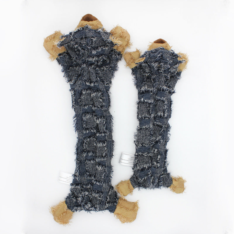 JMT-221706 Teddy Bear Plush Doll Toy for Dogs and Cats, Available in Light Brown, Dark Purple, and Denim Blue, 36x15CM