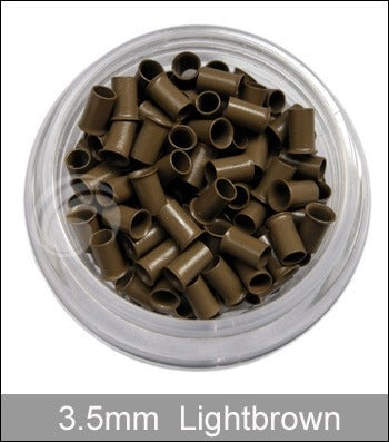 JMT-222090 Copper Hair Extension and Wig Hairdressing Tool - Article No. 3430, 3.4mm x 3.0mm x 6.0mm, 100g