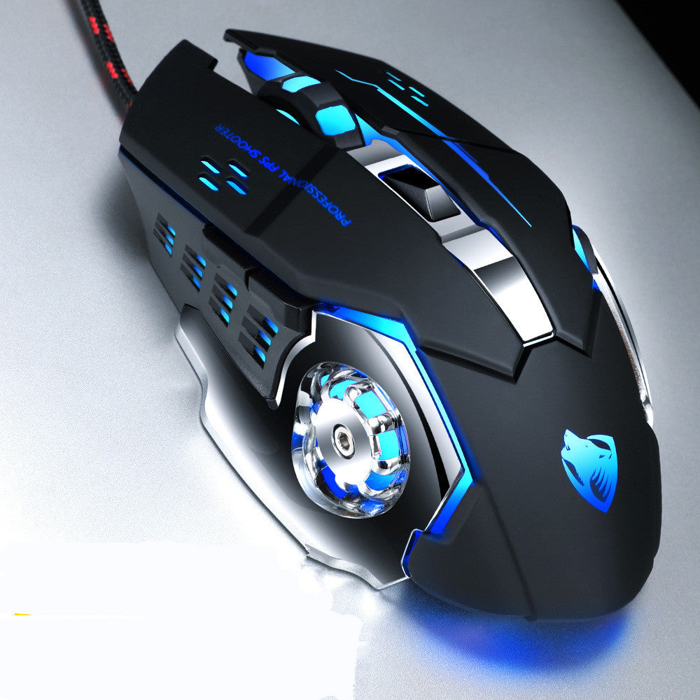 JMT-222346 Wired Gaming Mouse with 1600 DPI Precision and Ergonomic Design