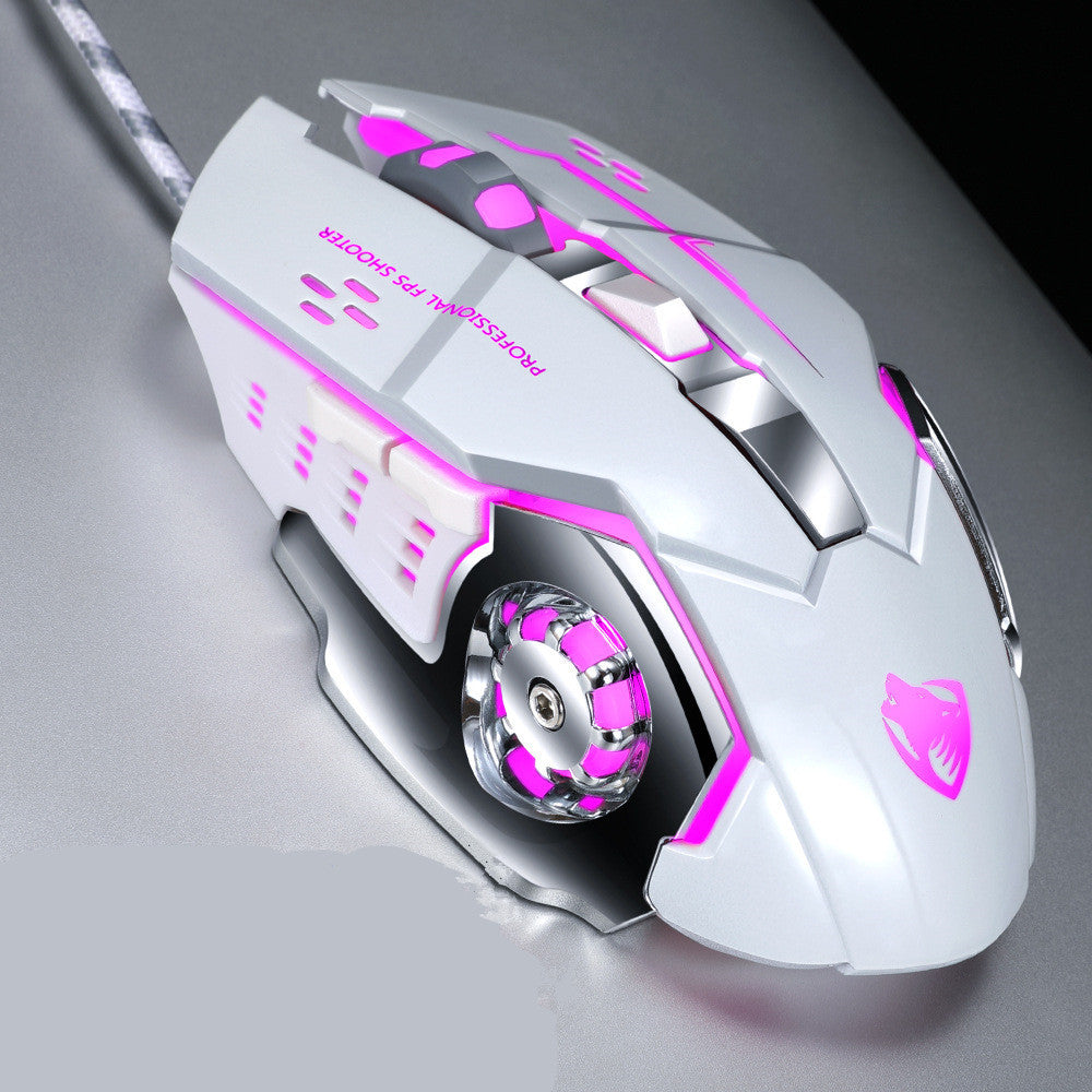 JMT-222346 Wired Gaming Mouse with 1600 DPI Precision and Ergonomic Design